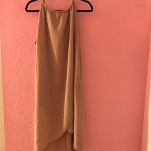 High Low Halter Tie Dress